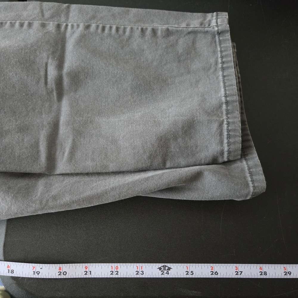 Carhartt Mens Gray Rugged Flex Relaxed Fit Canvas Work Pants 33x30 Gorp Street - Picture 11 of 12